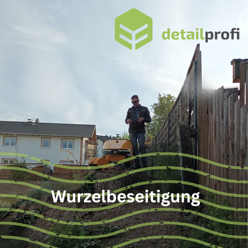Grünschnitt – Wurzelbeseitigung